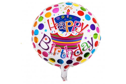18 Inch Party Pokka Happy Birthday Balloon